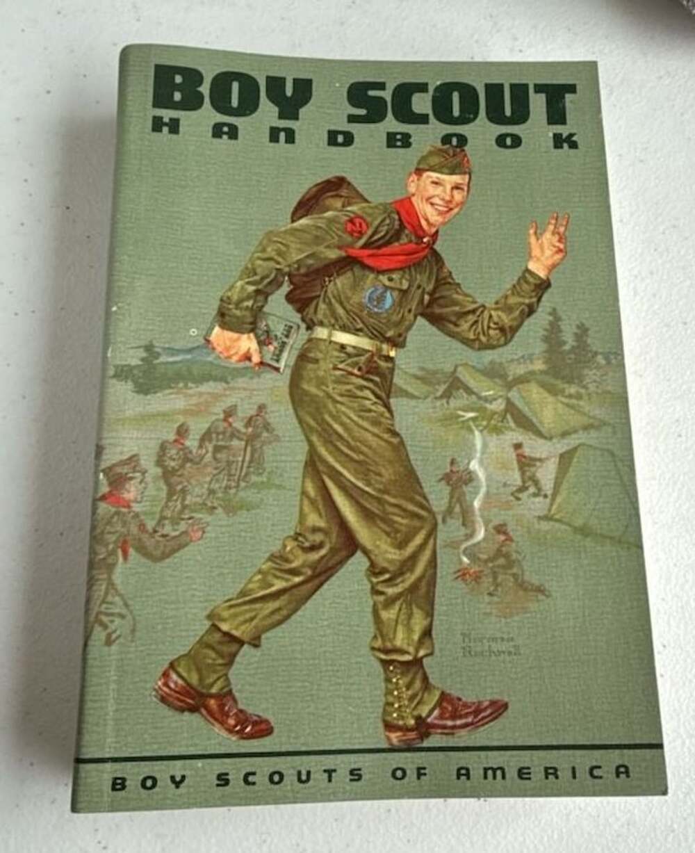 VINTAGE OFFICIAL 1965 BOY SCOUTS OF AMERICA HANDBOOK SOFTCOVER BSA HANDBOOK